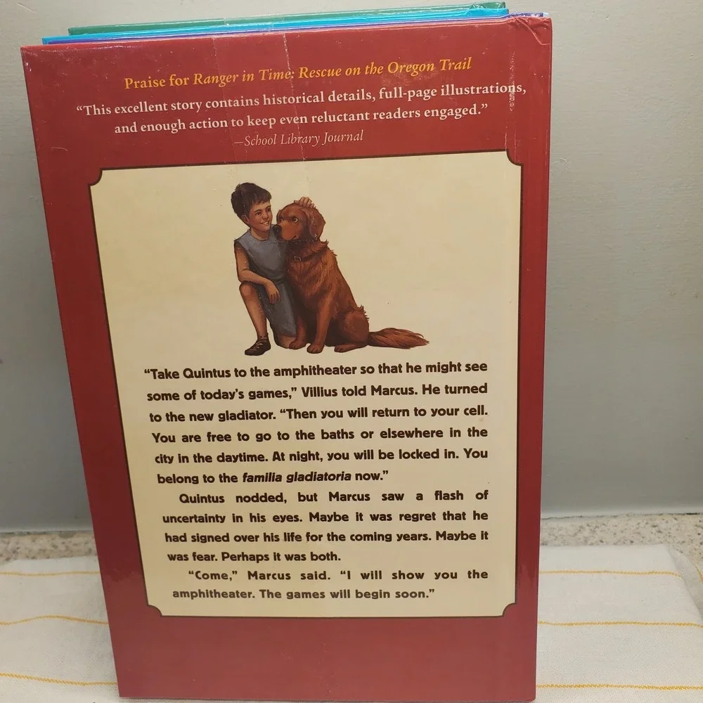 4 Ranger in Time Series Books Hardcover Homeschool History By Kate Messenger